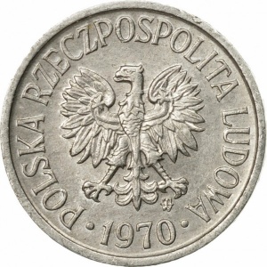 Польша 5 грошей - Obverse