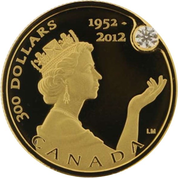 300 Dollar , Kanada (Diamantenes Thronjubiläum der Königin)