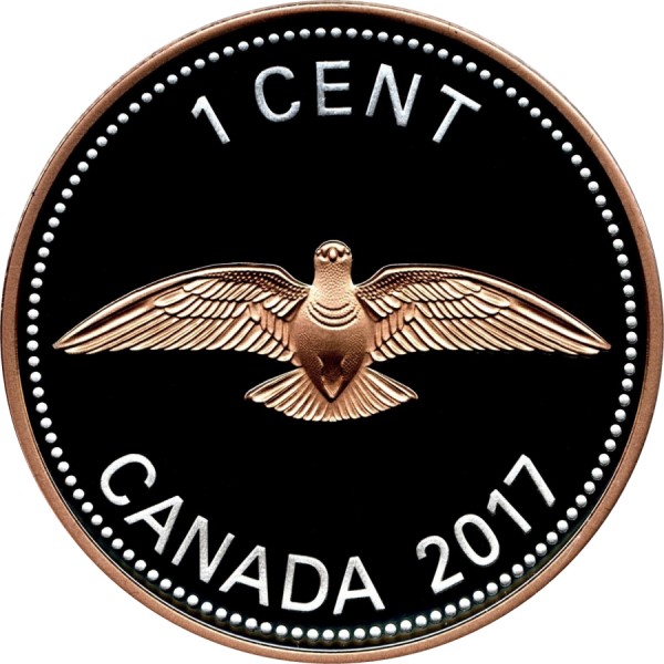1 cent , Canadà (Llegat del Penic - Elisabet II, Colom de 1967)