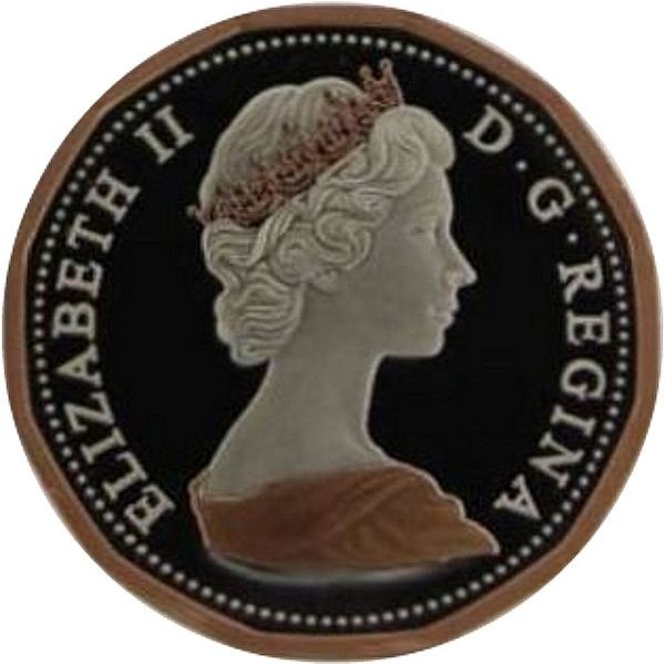 1 سنت , کانادا (Legacy of the Penny - Elizabeth II, Maple Twig of 1982)