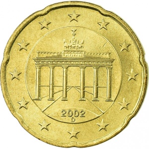 Deutschland 20 Eurocent  - Obverse