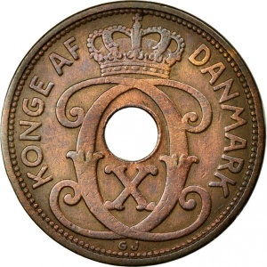 Dänemark  5 Öre - Obverse