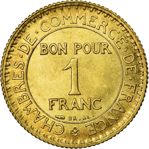 1 franc 1920-1927, France