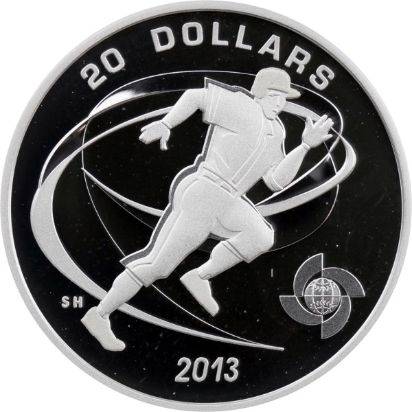 20 dólares , Canadá (Clásico Mundial de Béisbol - Corredor)