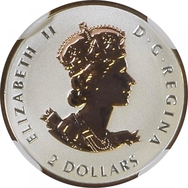 2 dollár , Kanada (II. Erzsébet - A leghosszabb uralkodás)