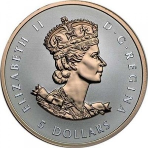 Canada 5 dollars - Obverse