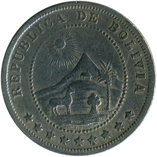 5 centavos , Bolívia