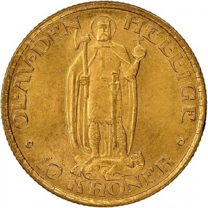 Norwegen  10 Kronen - Reverse