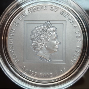 Гана 10 седи - Obverse