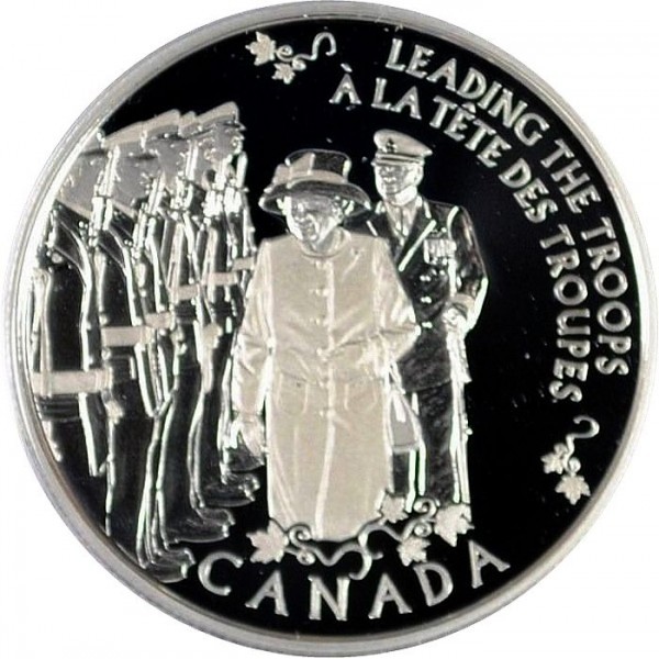 5 dollars , Canada (Today's Monarch. Yesteryear's Princess)