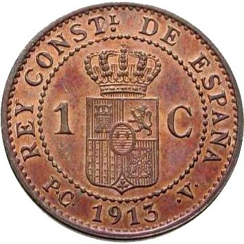 1 céntimo , España
