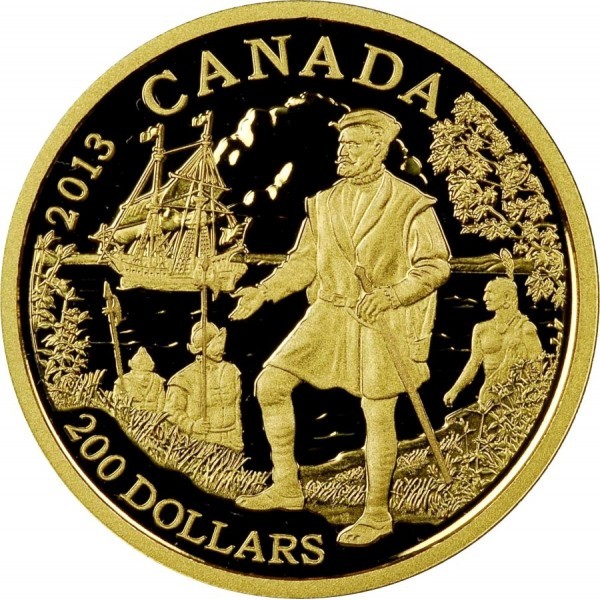 200 دولار
 , كندا (Great Explorers of Canada - Jacques Cartier)