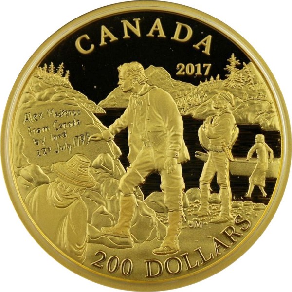 200 долара , Канада (Great Explorers of Canada - Alexander Mackenzie)