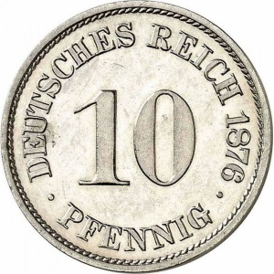Deutschland 10 Pfennig - Reverse