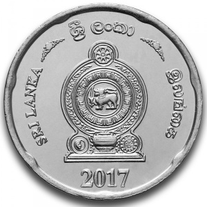 Sri Lanka 2 Rupien - Obverse