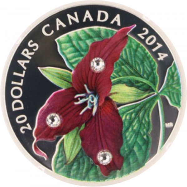 20 Δολάρια , Καναδάς (Wildflower - Red Trillium)
