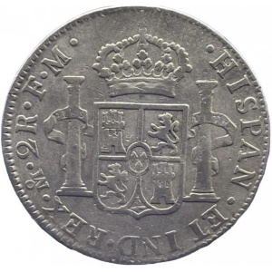 Mexiko 2 Reales - Reverse