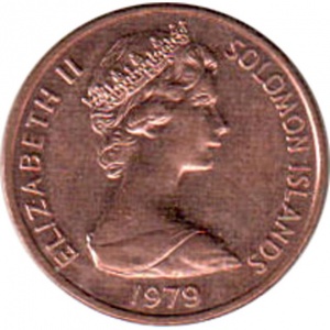 Salomon Inseln 1 Cent - Obverse