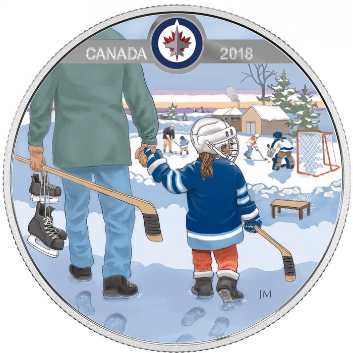 10 dolerių , Kanada (Learning to Play - Winnipeg Jets)