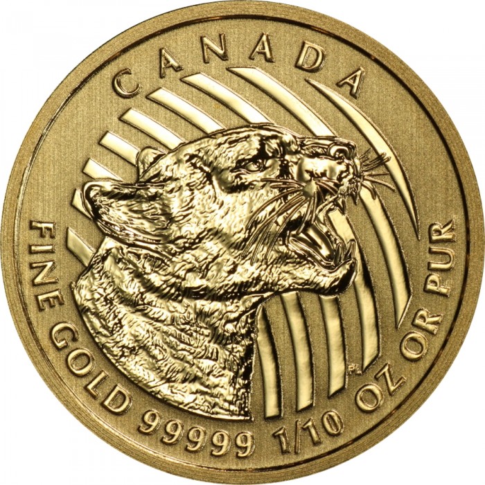 20 dólares , Canadá (Llamada de la selva - Puma gruñendo)