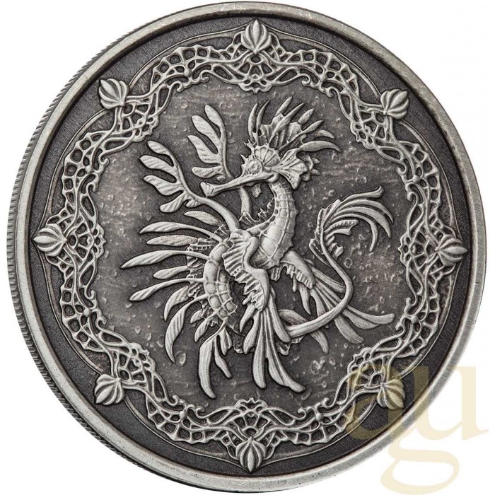 2 tala , Samoa (Leafy Seadragon /Antique/)