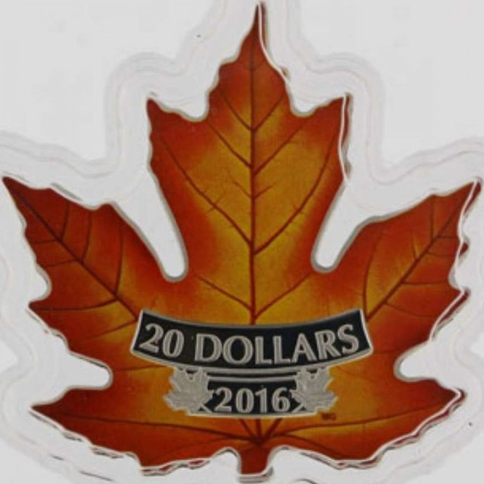 20 Dollár , Kanada (Juharfalevél)