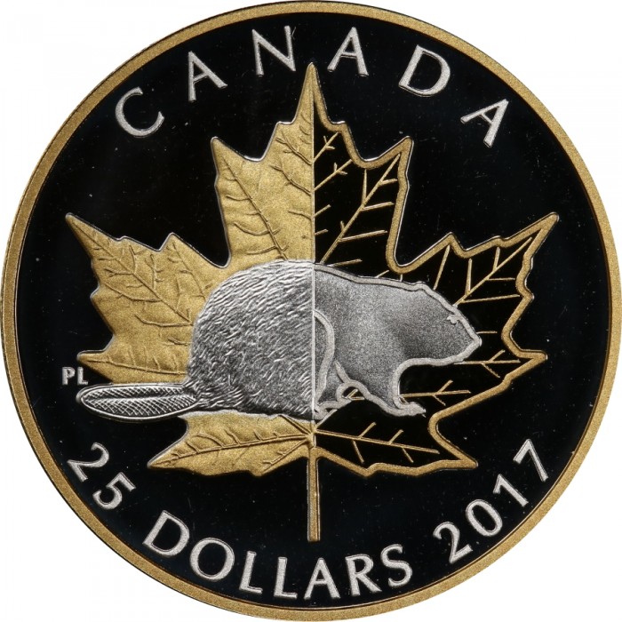 25 dollars , Canada (Timeless Icons - Beaver)