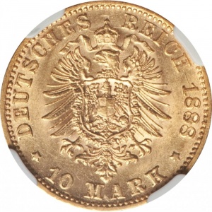 Deutsches Kaiserreich 10 Mark - Reverse