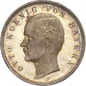 Deutsches Kaiserreich 5 Mark - Obverse