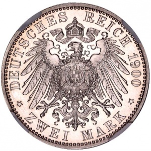 Deutsches Kaiserreich 2 Mark - Reverse