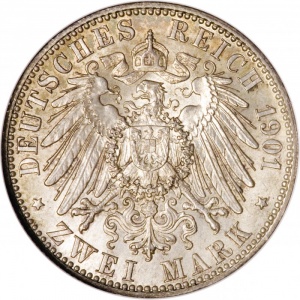 Deutsches Kaiserreich 2 Mark - Reverse