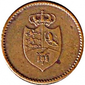 Norwegen  6 Schilling - Obverse
