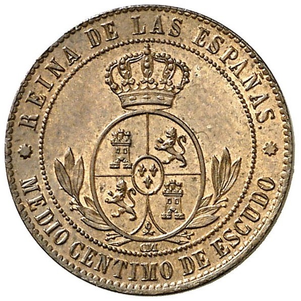 ½ sentimo , Ispanija