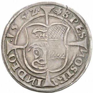Wismar ½ Taler - Obverse