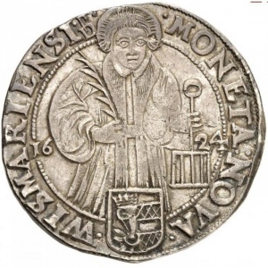 Wismar 1 Taler - Reverse