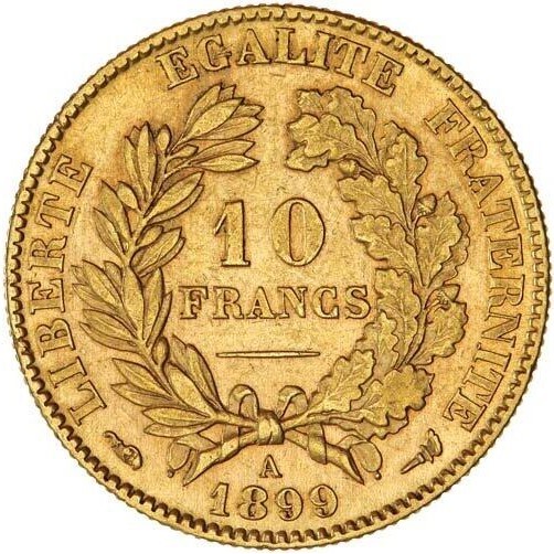10 Franken , Frankreich