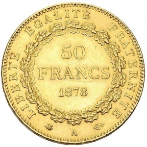 Frankreich 50 Franken - Reverse