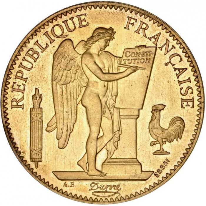100 Franken , Frankreich