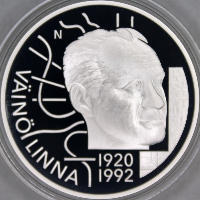 20 Euro , Finnland (100. Geburtstag des Autors Väinö Linna (1920-1992))