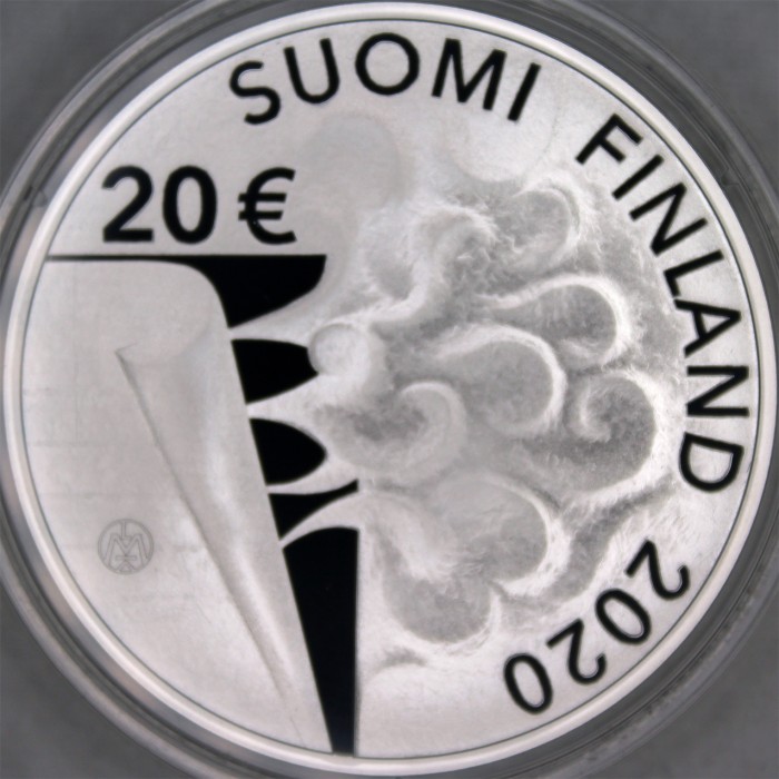 20 Euro , Finnland (100. Geburtstag des Autors Väinö Linna (1920-1992))