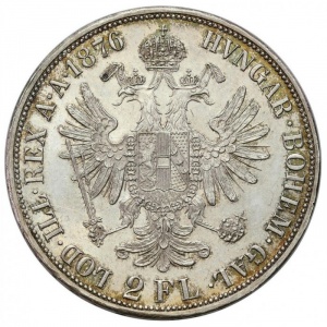 Österreich  2 Florin - Reverse