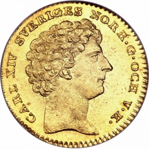 Schweden  1 Dukaten - Obverse