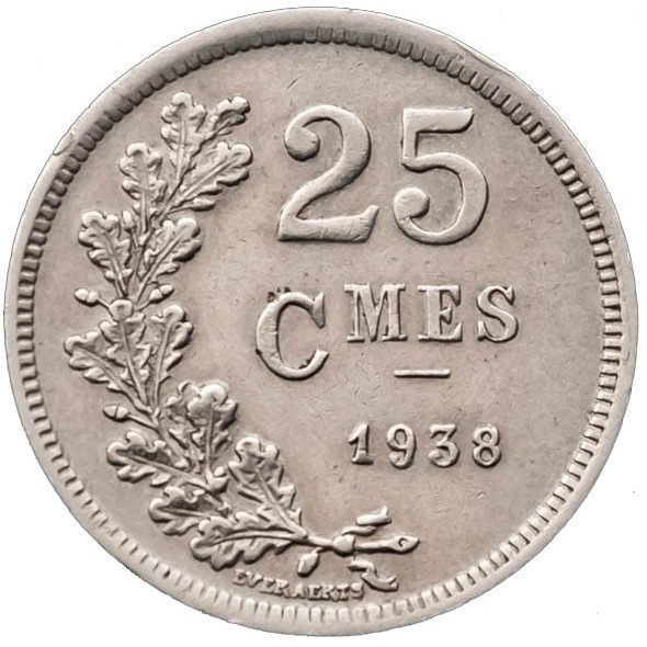 25 сантимів , Люксембург