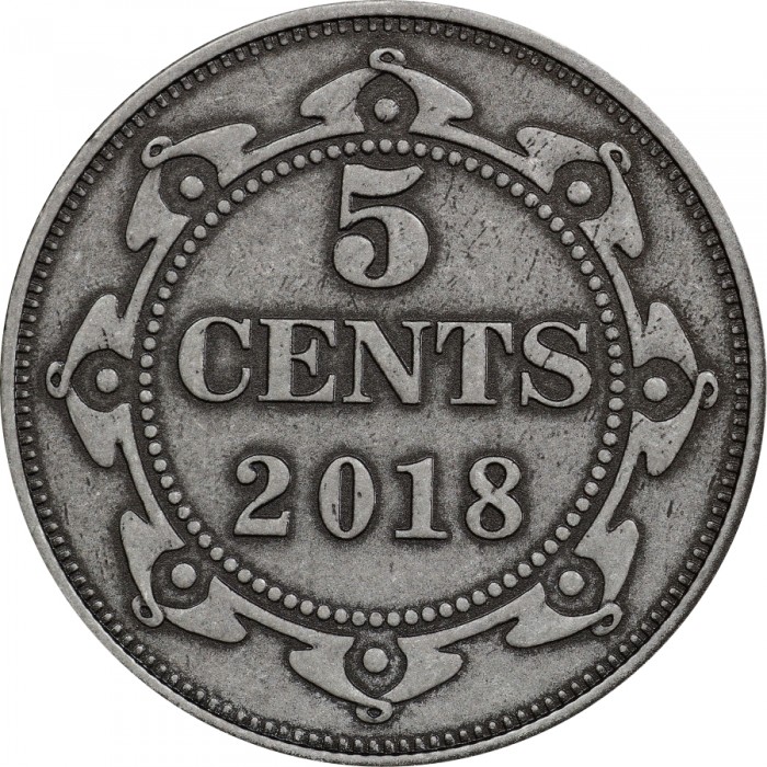 5 cents , Canadà (Moneda Colonial de les Províncies Atlàntiques abans de la Confederació - Terranova)