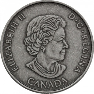 کانادا 1 سنت - Obverse