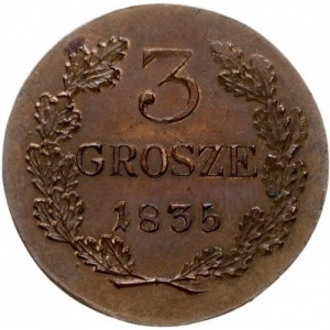 Krakau 3 Groszy - Reverse