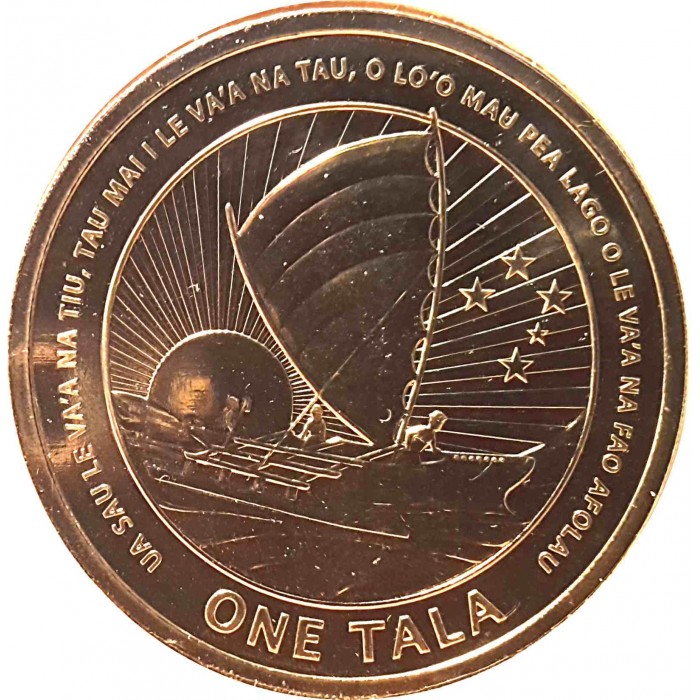 1 tala , Samoa (50è aniversari de la Independència)