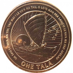 Samoa 1 tala - Reverse