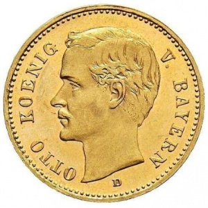 Deutsches Kaiserreich 10 Mark - Obverse