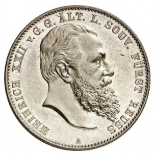 Deutsches Kaiserreich 2 Mark - Obverse